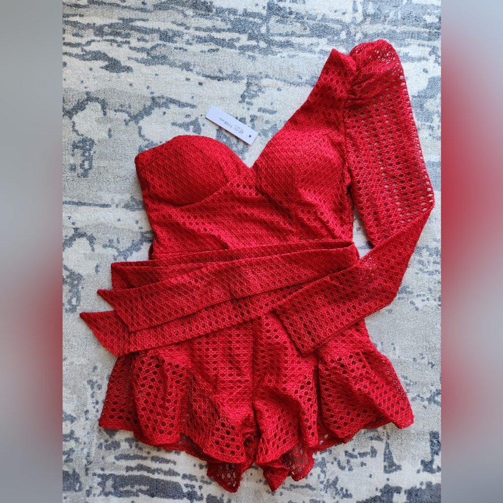 Off the shoulder rompers. New with tags